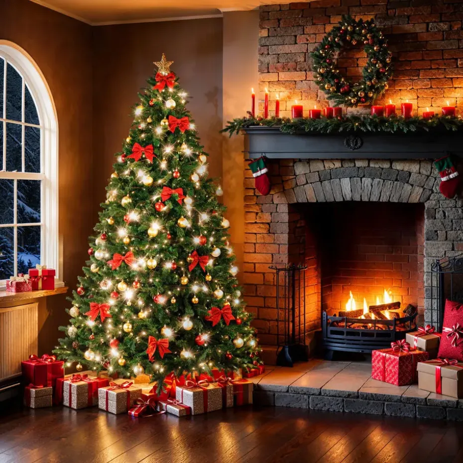 tectake Kunstkerstboom Dasher, natuurgetrouwe uitstraling, Groen