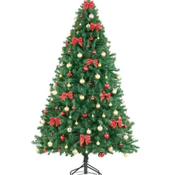 tectake Kunstkerstboom Dasher, natuurgetrouwe uitstraling, Groen