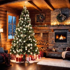 tectake Kunstkerstboom Dancer met spuitgietnaalden, Groen