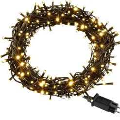 tectake Kunstkerstboom met spuitgegoten metalen standaard, Groen