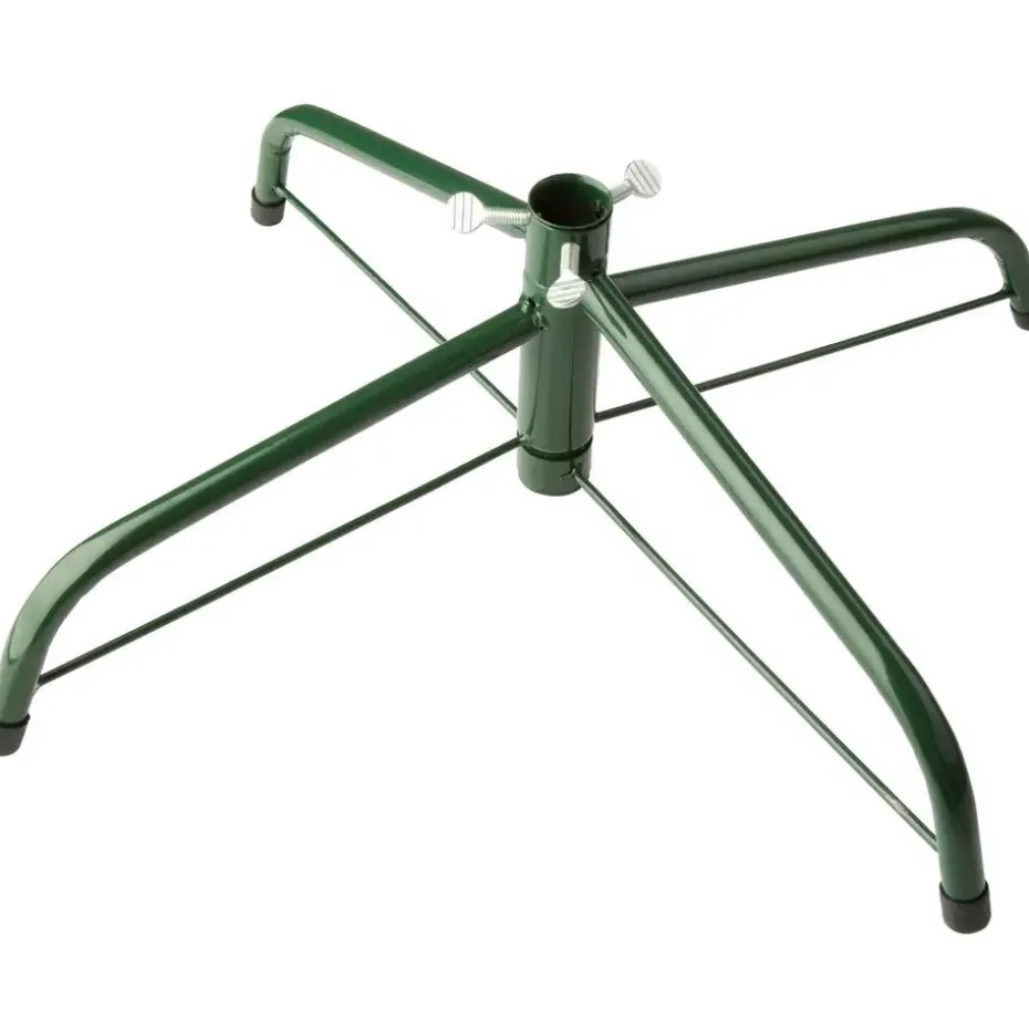 tectake Kunstkerstboom met groene metalen standaard , Groen