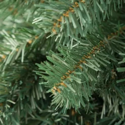 tectake Kunstkerstboom met groene metalen standaard , Groen
