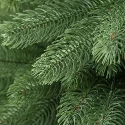 tectake Kunstkerstboom met spuitgegoten metalen standaard, Groen