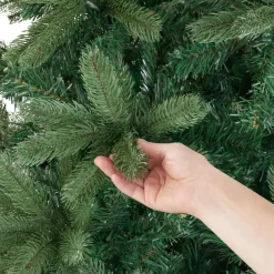 tectake Kunstkerstboom Prancer, spuitgietnaalden, Groen