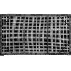 tectake Kussenbox Oslo met aluminium frame 145x82,5x79,5cm, Grijs