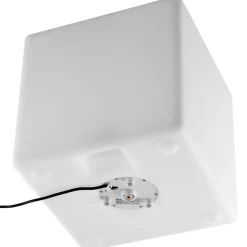 tectake Lichtkubus Luminous Cube, LED, met afstandsbediening, Wit