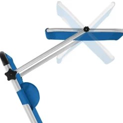 tectake Ligbed Aurelie van aluminium, 6 niveaus, Blauw