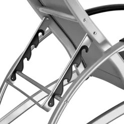 tectake Ligbed Avignon, 2in1 functie, verstelbare rugleuning, Antraciet