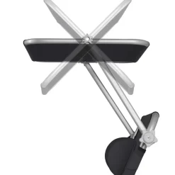 tectake Ligbed Chloé 4-niveaus, hoofdkussen en tas, Zwart