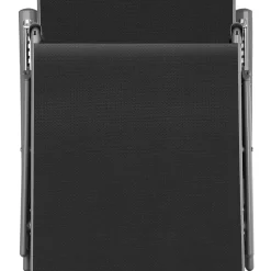 tectake Ligbed Marisol aluminium, 7 standen, Donkergrijs