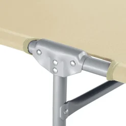 tectake Ligbed met 4 standen, Beige