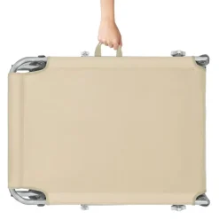 tectake Ligbed met 4 standen, Beige