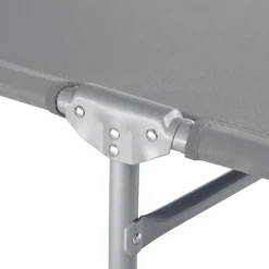 tectake Ligbed met 4 standen, Grijs