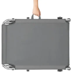 tectake Ligbed met 4 standen, Grijs