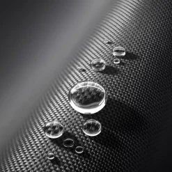 tectake Ligstoel Cloud II met zonnekap, opvouwbaar, Zwart