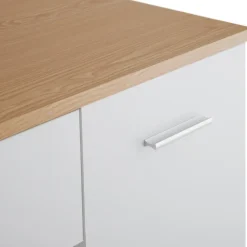 tectake Makeup-tafel Zoe , Wit/beuken