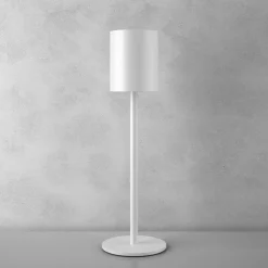 tectake Moderne tafellamp Corly, LED, 7 lichtkleuren, dimbaar, Wit