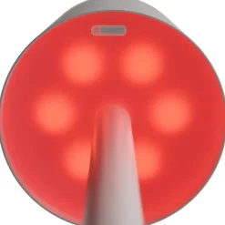 tectake Moderne tafellamp Corly, LED, 7 lichtkleuren, dimbaar, Wit