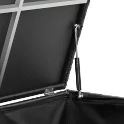 tectake Opbergbox Kuusamo met aluminium frame en wielen 297l, 117x54x64cm