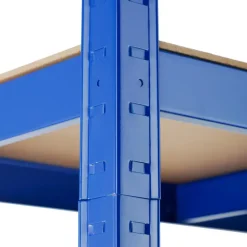 tectake Opslagrek 5 niveaus, Blauw