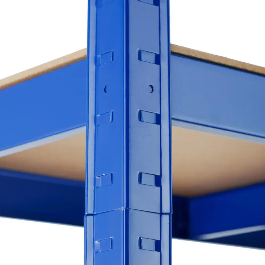 tectake Opslagrek 5 niveaus, Blauw