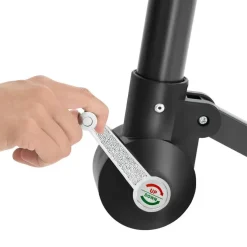 tectake Parasol Apollon met slinger 2,5 x 2,5 m, Lichtgrijs