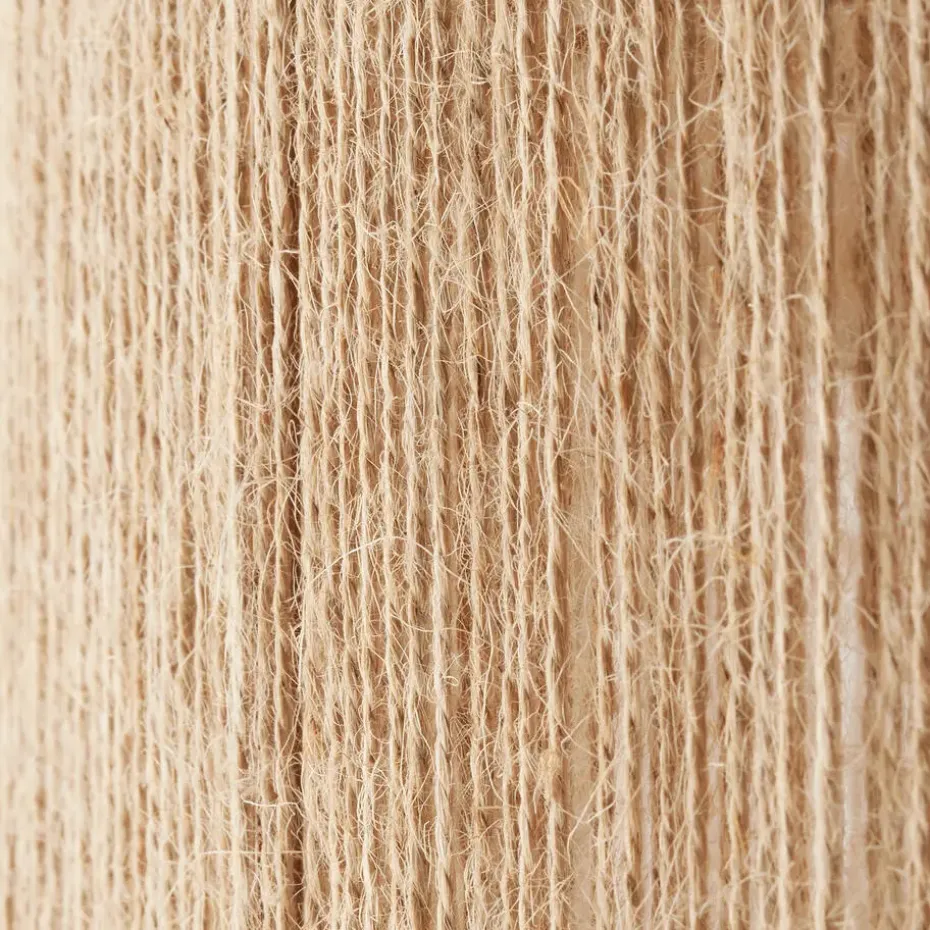 Tectake Plafondlamp Boho - Jute Hanglamp 40W voor Woonkamer/Slaapkamer