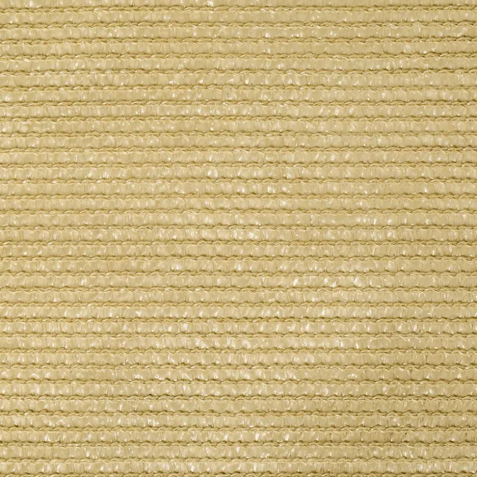 tectake Polyethyleen zonnezeil vierkant beige, Beige