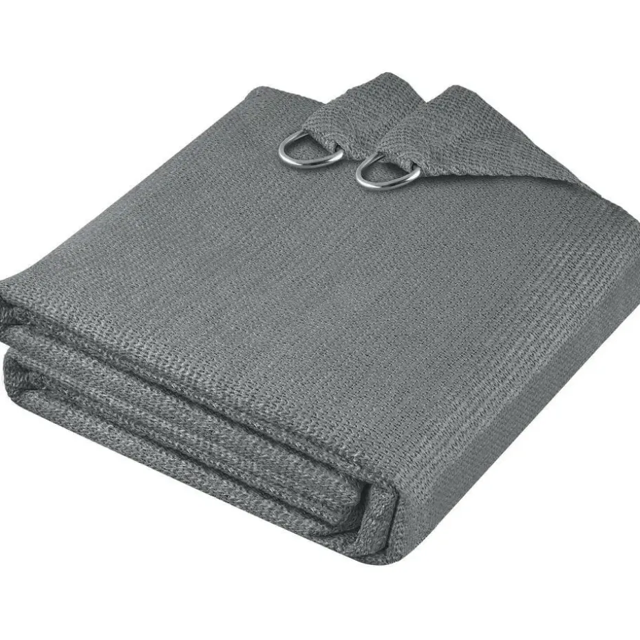 tectake Schaduwdoek Sunny, weerbestendig HDPE-materiaal met UV-bescherming