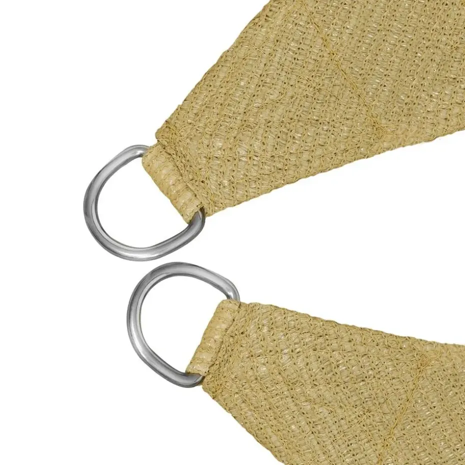 tectake Schaduwdoek Sunny, weerbestendig HDPE-materiaal met UV-bescherming