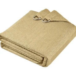 tectake Schaduwdoek Sunny, weerbestendig HDPE-materiaal met UV-bescherming