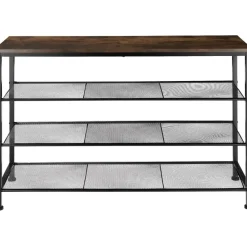 tectake Schoenenrek Portsmouth 100x30,5x72,5cm