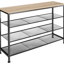 tectake Schoenenrek Portsmouth 100x30,5x72,5cm