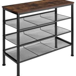 tectake Schoenenrek Wolverhampton 75,5x30,5x69,5cm