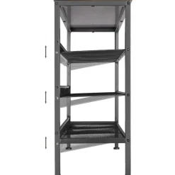 tectake Schoenenrek Wolverhampton 75,5x30,5x69,5cm
