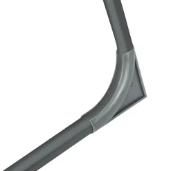 tectake Set van 2 aluminium tuinstoelen inklapbaar met hoofdsteun en voetensteun