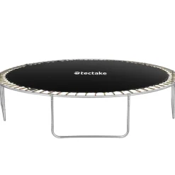 tectake Trampoline Garfunky met veiligheidsnet, Zwart/blauw