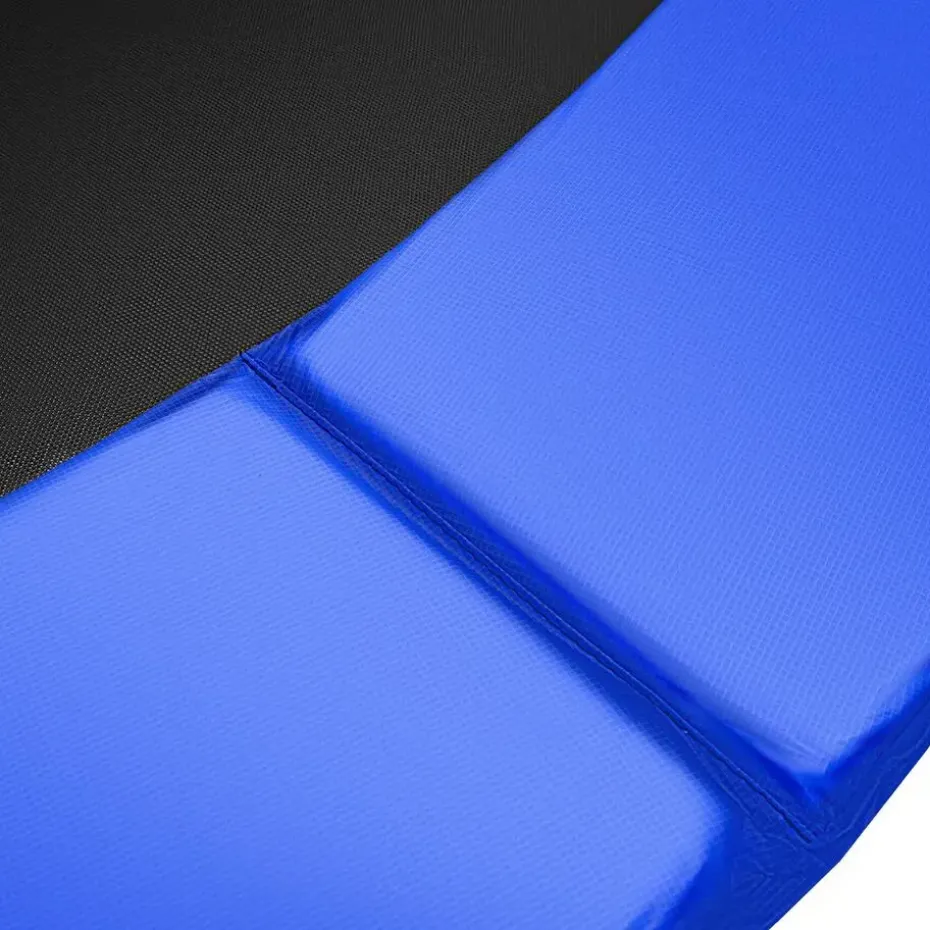 tectake Trampoline Garfunky met veiligheidsnet, Zwart/blauw