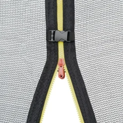 tectake Trampoline Garfunky met veiligheidsnet, Zwart/blauw