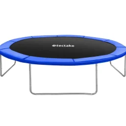 tectake Trampoline Garfunky met veiligheidsnet, Zwart/blauw