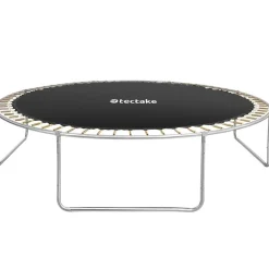 tectake Trampoline Garfunky met veiligheidsnet, Zwart/blauw