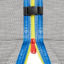 tectake Trampoline Jumpy met veiligheidsnet, Zwart/blauw