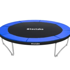 tectake Trampoline Jumpy met veiligheidsnet, Zwart/blauw