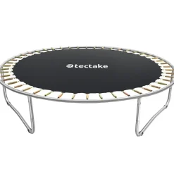 tectake Trampoline Jumpy met veiligheidsnet, Zwart/blauw