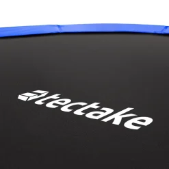 tectake Trampoline Jumpy met veiligheidsnet, Zwart/blauw