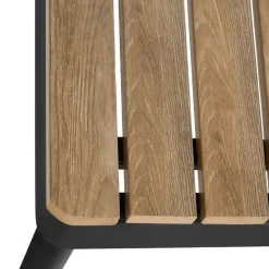 tectake Tuinloungeset Magaluf, 5in1 functie, aluminiumframe, Antraciet/grijs