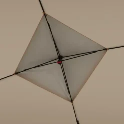 tectake Tuinpaviljoen Carabobo opvouwbaar 3,64x3,64x2,94m, Bruin