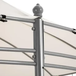 tectake Tuinpaviljoen Siana Ø 3.5m, Crème