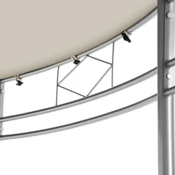 tectake Tuinpaviljoen Siana Ø 3.5m, Crème