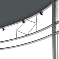 tectake Tuinpaviljoen Siana Ø 3.5m, Antraciet